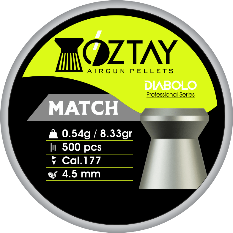Match diabolo pellet