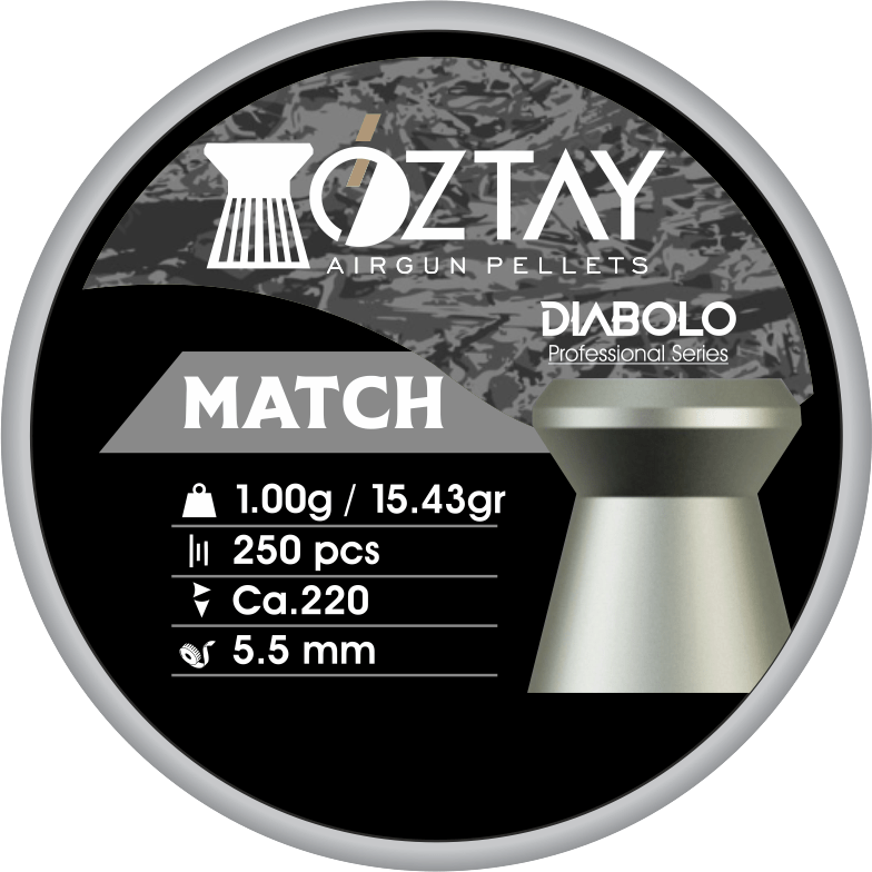 Match diabolo pellet