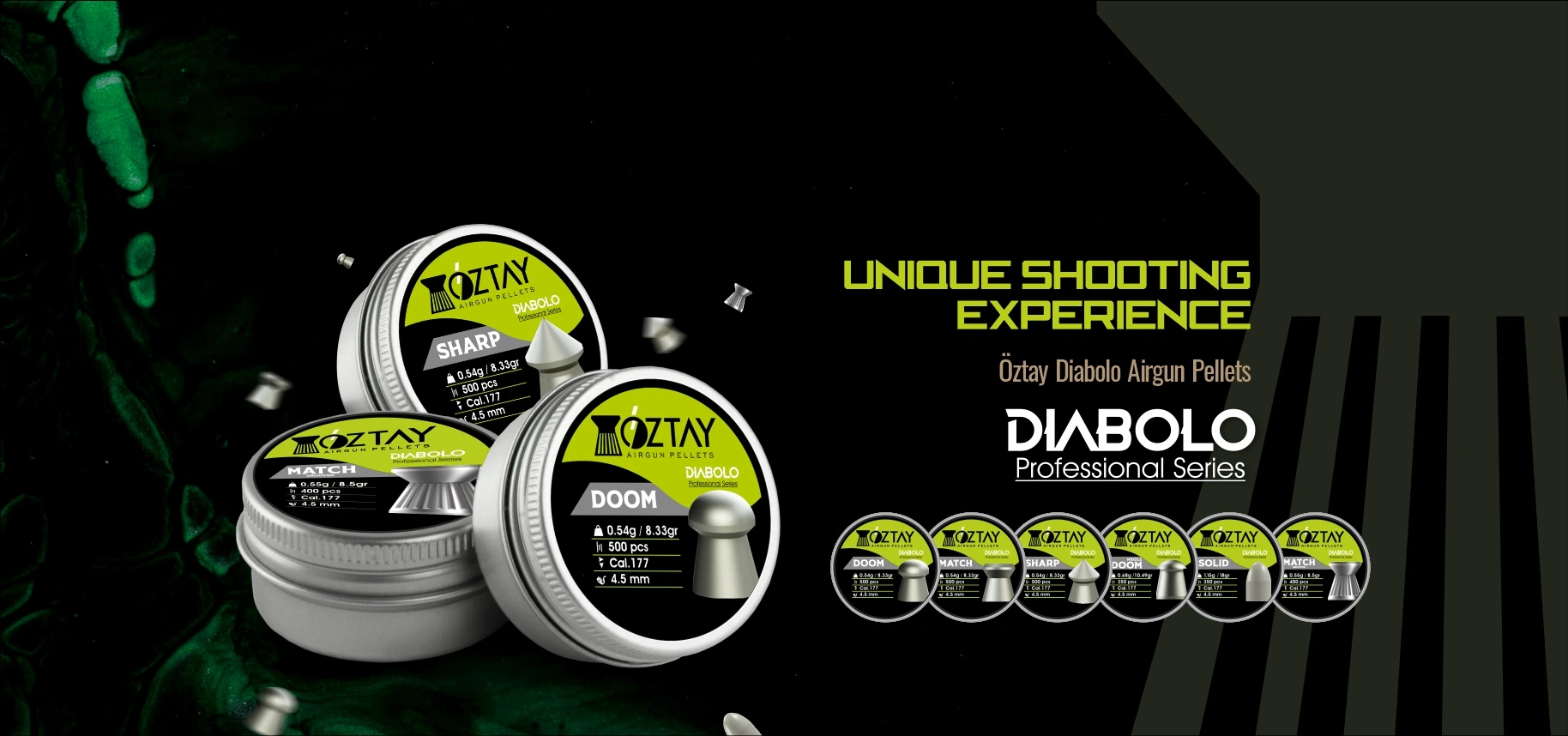 Öztay Diabolo Professional Series (Green) — unique shooting experience